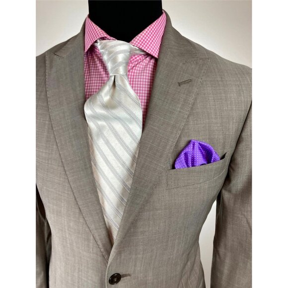 VERSACE Collection Modern 2-Button Sport Jacket 40 L / R e50 - Picture 2 of 4